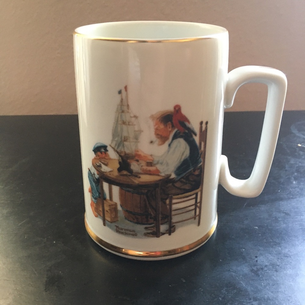 Norman Rockwell mug